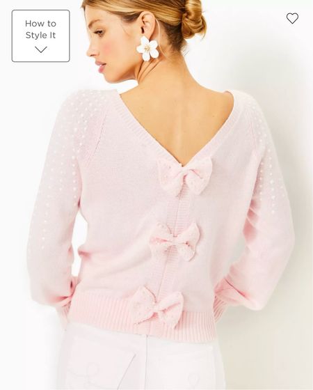 The prettiest bow sweater

#LTKSeasonal