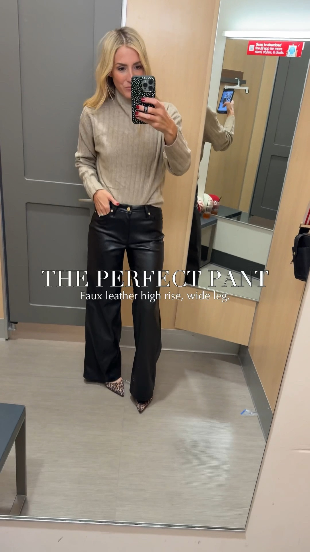These faux leather pants exceeded my expectations!!  Highly recommend these!!  They come in black and brown and only $35!

#LTKFindsUnder50 #LTKShoeCrush #LTKFindsUnder100
