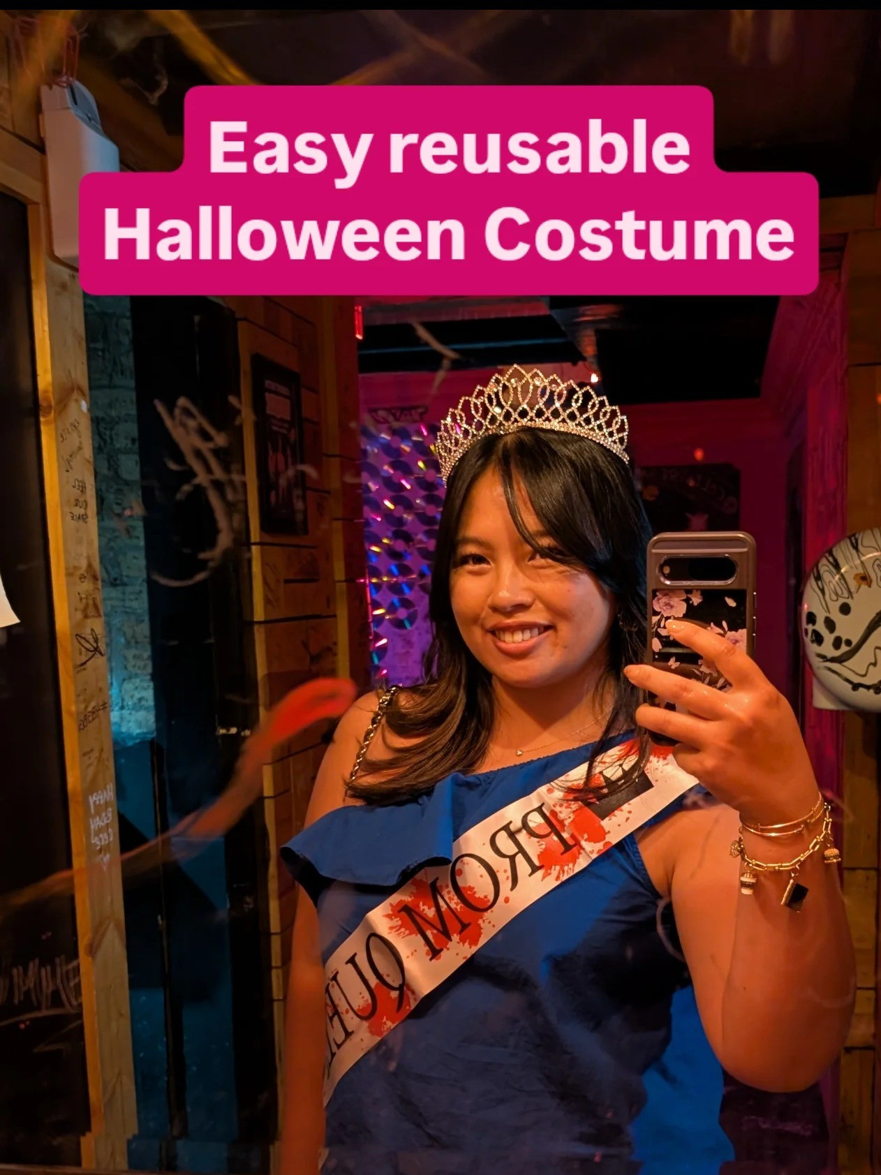 Halloween in my 30s means how can I reuse costumes - just buy a sash and wear whatever under 👑 

#LTKHoliday #LTKStyleTip