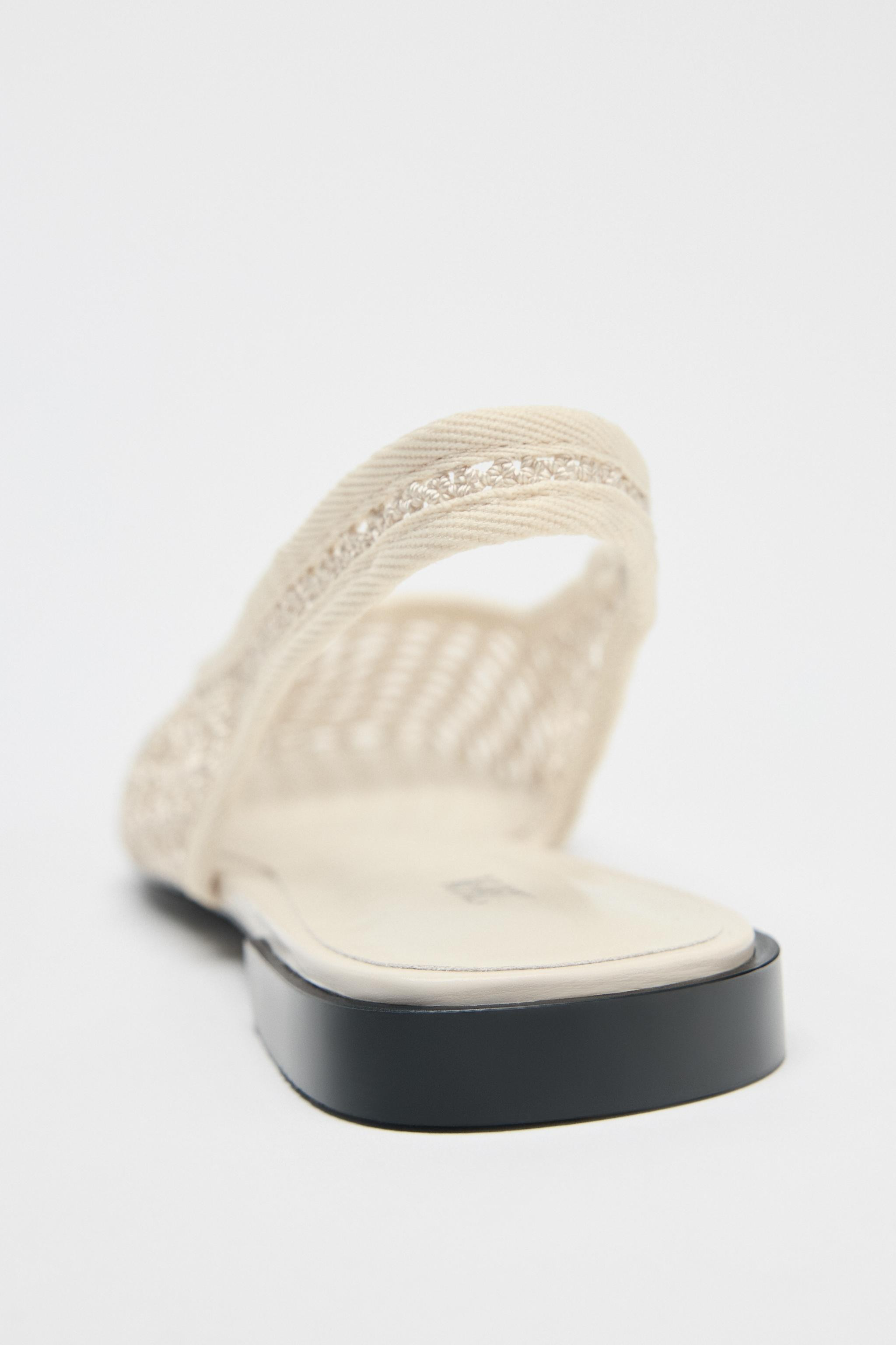 MESH SLINGBACK BALLERINAS | Zara UK
