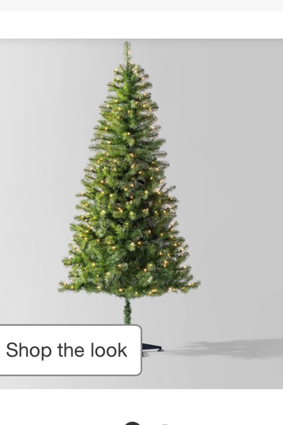 $30 6.5’ tall target Christmas tree!! 