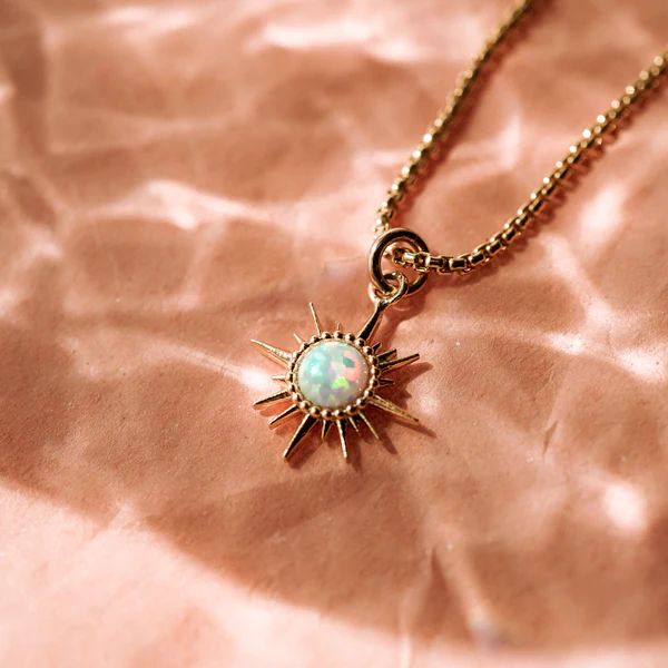 Soleil Sun Necklace | Wander and Lust Jewelry