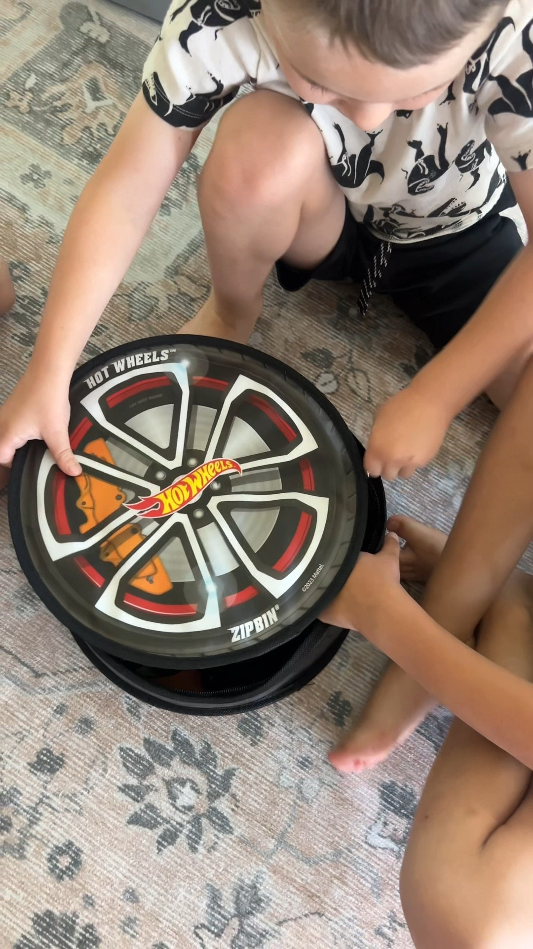 Hot wheels race car storage + ramp! 🙌🏼 love this for toy organization 

#LTKFamily #LTKKids