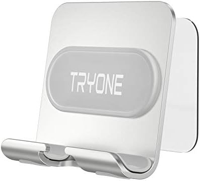 Wall Mount Phone Holder - Tryone Wall Phone Holder Mount with 2Pcs Adhesive Strip,Update Version ... | Amazon (US)
