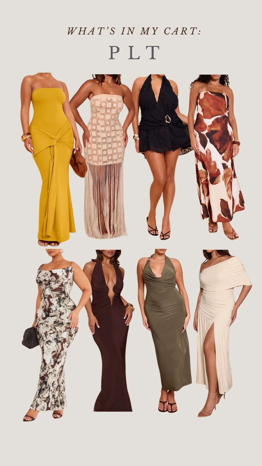 What’s in my cart: PLT Edition

All of these dresses are part of their Shape collection for the curvy girls 🤍


Vacation dress, birthday dress, beach dress, strapless dress, draped dress, floral dress, summer dress, curve dress

#LTKTravel #LTKMidsize #LTKPlusSize