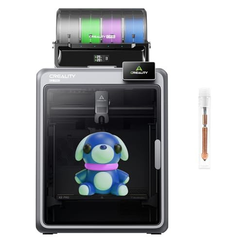 Creality Official K2 Pro Combo(A) 3D Printer, Multi-Color Printing with CFS, 600mm/s High-Speed, AI Cameras, Full Auto-Leveling, Dual Z-Axis, 300x300x300mm Build Volume | Amazon (US)