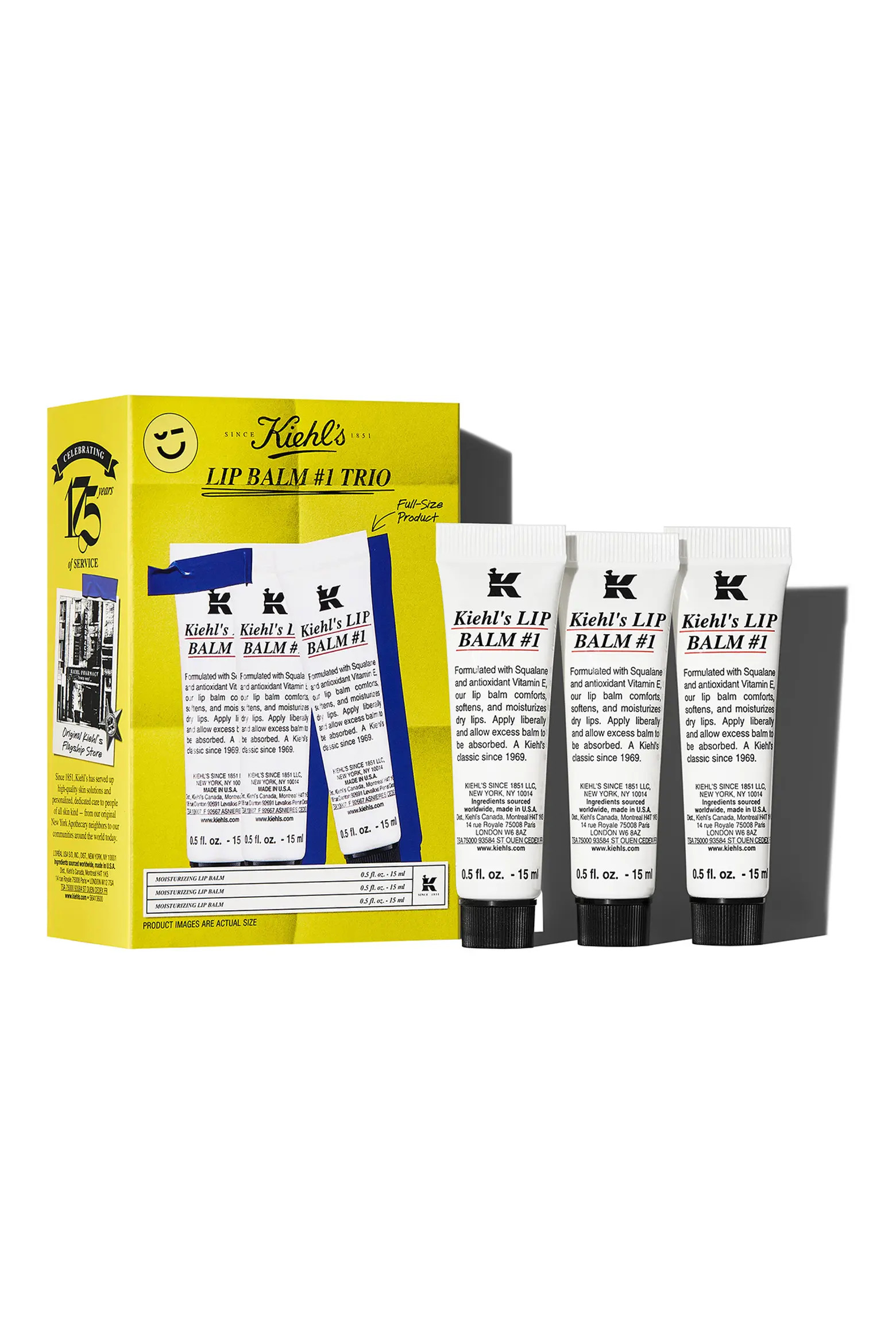 Kiehl's Since 1851 Lip Balm #1 Trio $42 Value (Women) | Nordstrom | Nordstrom