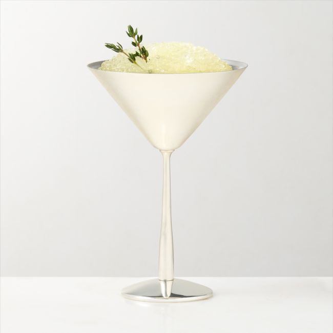 Emporia Stainless Steel Martini Glass | CB2