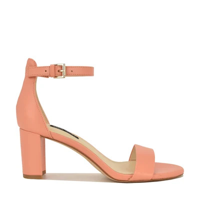 Pruce Ankle Strap Block Heel Sandals | Nine West (US)