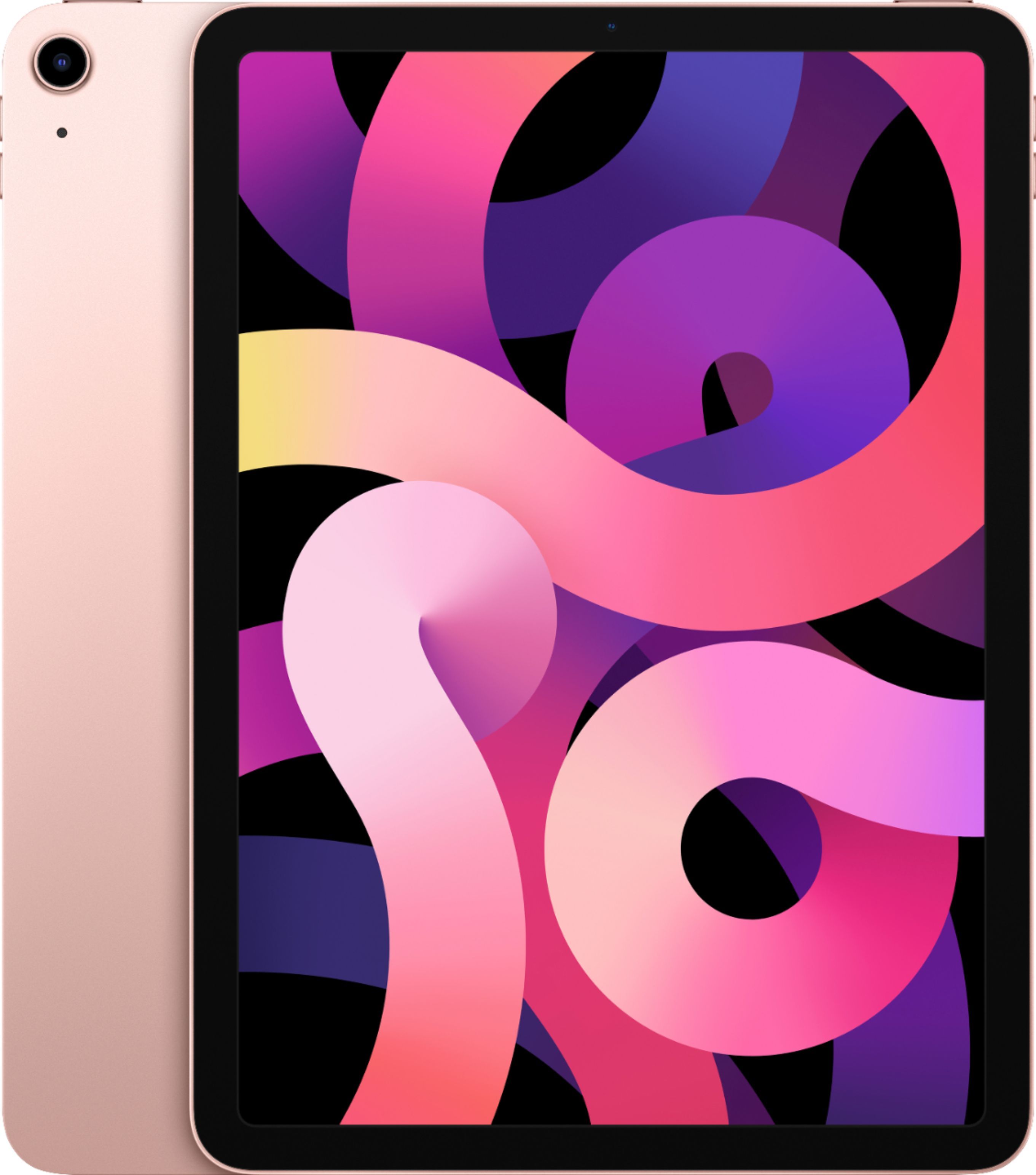 Apple 10.9-Inch iPad Air Latest Model (4th Generation) with Wi-Fi 64GB Rose Gold MYFP2LL/A - Best... | Best Buy U.S.