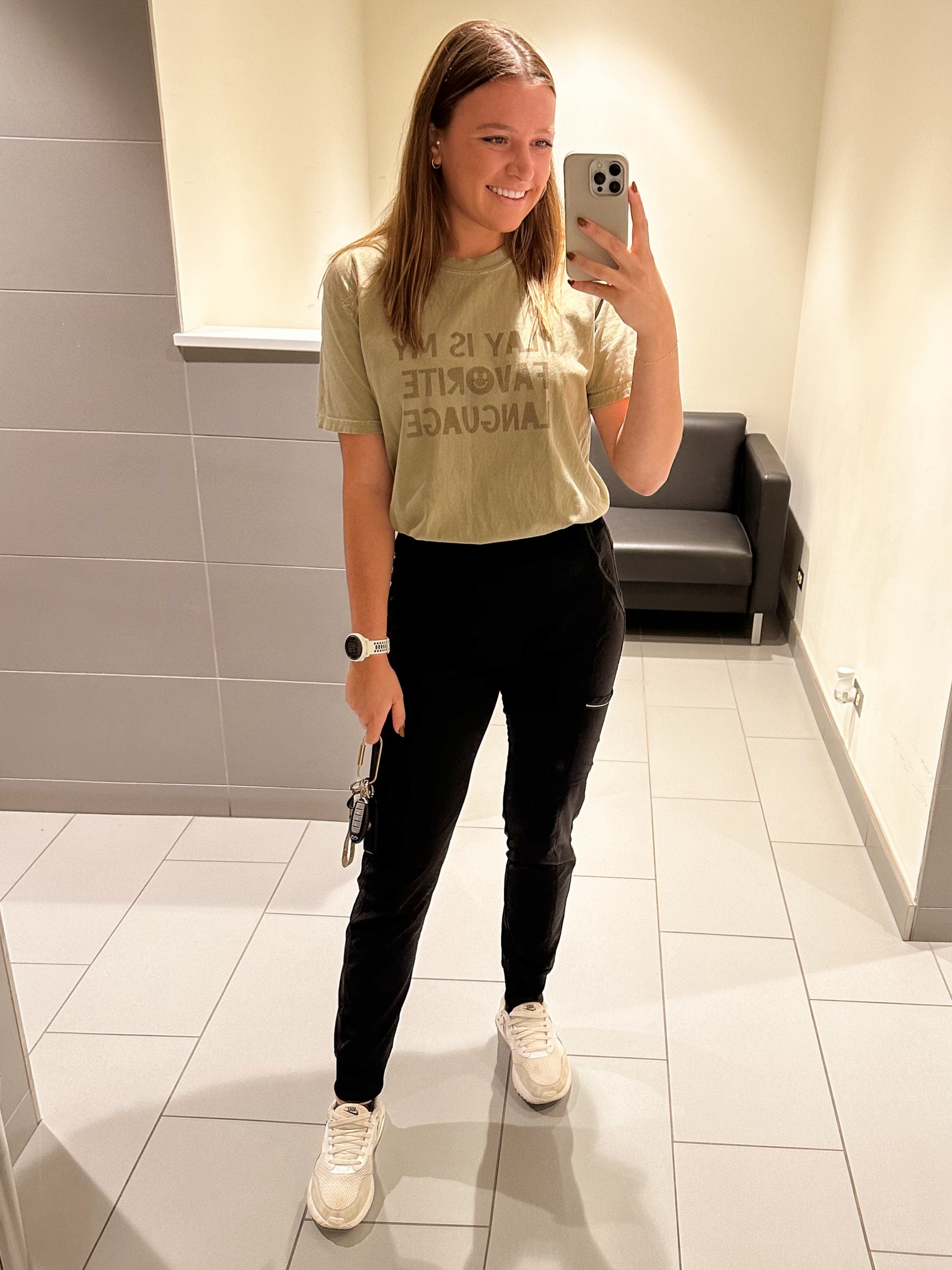 “Play is my favorite language” tee is from emilybspeech. Use my code ELENA10 for 10% off your purchase 😊 

Top: M
Bottoms: Small Tall

#LTKstyletip #LTKshoecrush #LTKHoliday