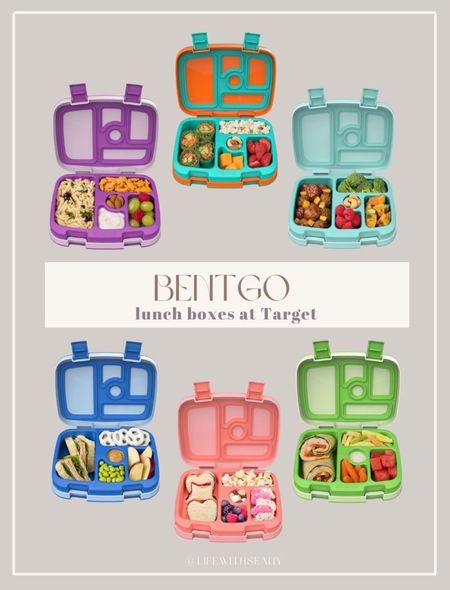 My favorite Bentgo lunch boxes at Target! I love these lunch boxes perfect for young kids and toddlers! 

#LTKSeasonal #LTKFind #LTKkids