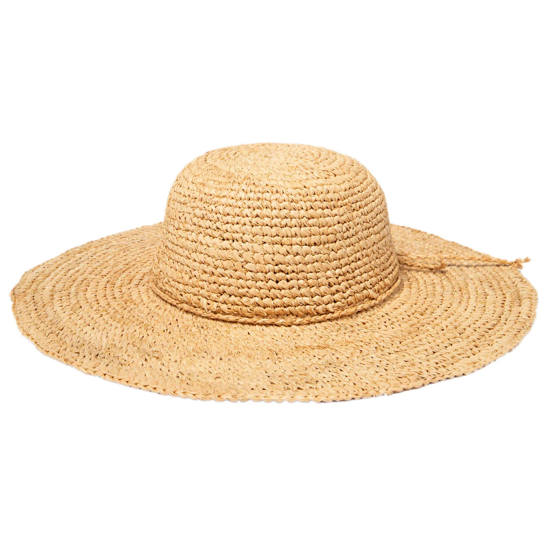 San Diego Hat Company's Signature Women's Large Brim Raffia Hat | San Diego Hat Company