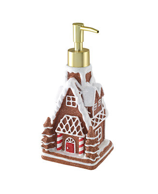 Gingerbread House Holiday Resin Soap/Lotion Dispenser | Macy's