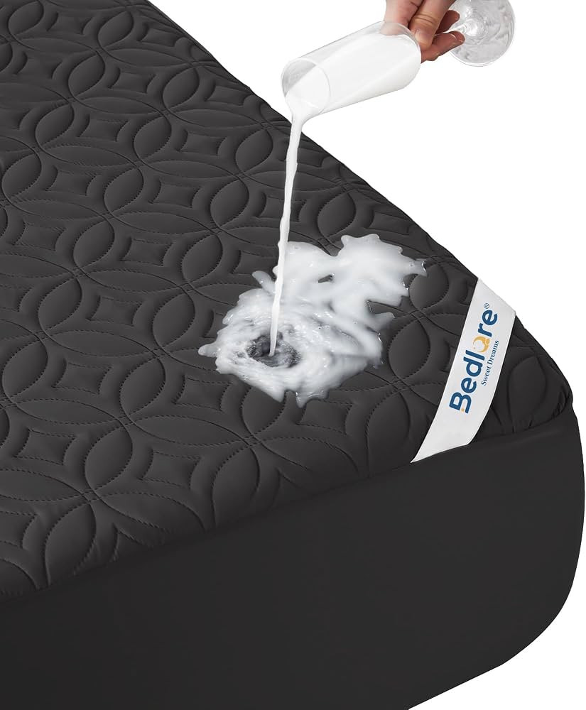 BEDLORE Waterproof Mattress Protector, Queen Size Mattress Pad Noiseless | Amazon (US)