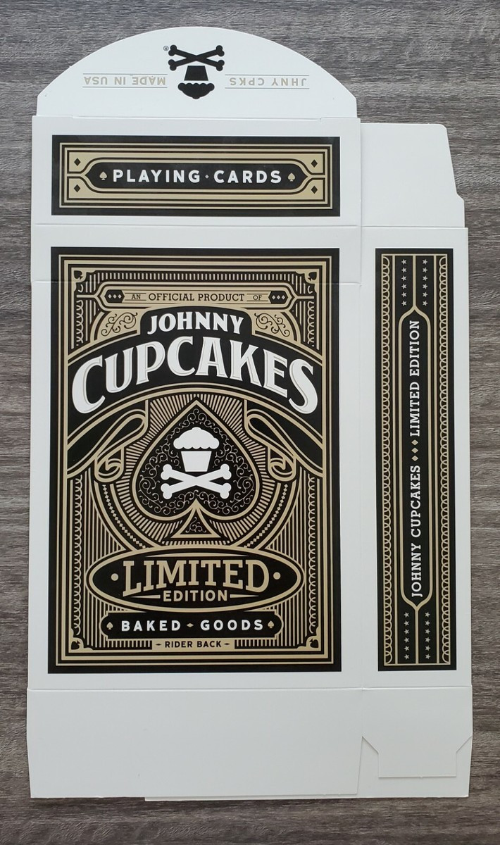 Oversized Johnny Cupcakes Playing Card Box Display 6"x8.5"x2" Store Signage Sign | eBay | eBay US