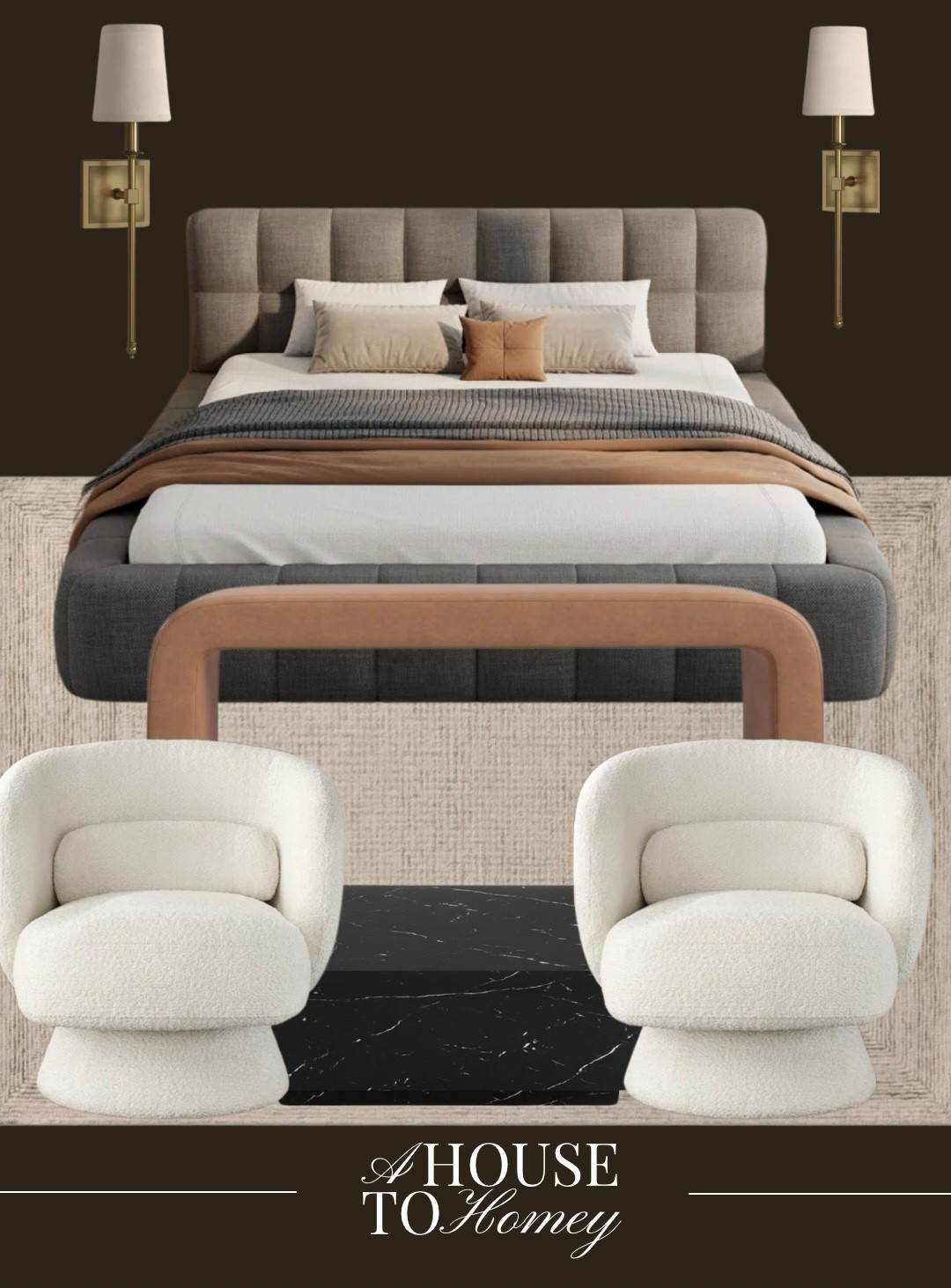 Bedroom inspo all from Wayfair with several furniture items on sale!!

Bedroom 
Bedroom furniture
Bedroom inspo
Wayfair furniture
Wayfair sale
Bedroom furniture sale
Accent chairs
White accent chair
Loloi rug
CLJ rug
Marble coffee table

#LTKHome #LTKSaleAlert