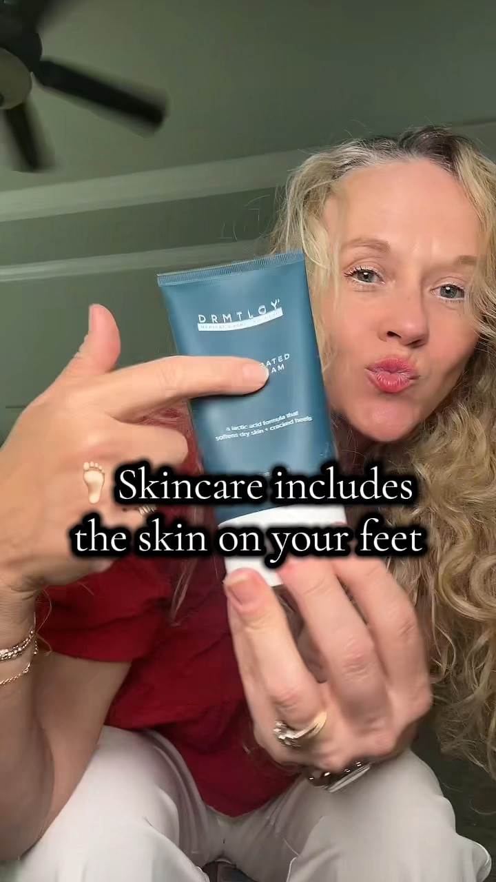 Your feet deserve #skincare too!  This peppermint scented moisturizer from @DRMTLGY is more than your average lotion.  Formulated with lactic acid to soften dry, cracked skin and leave your feet feeling softer & moisturized. 

Discount: ROBINSNESTOFFICIAL

#LTKOver40 #LTKBeauty #LTKselfcare