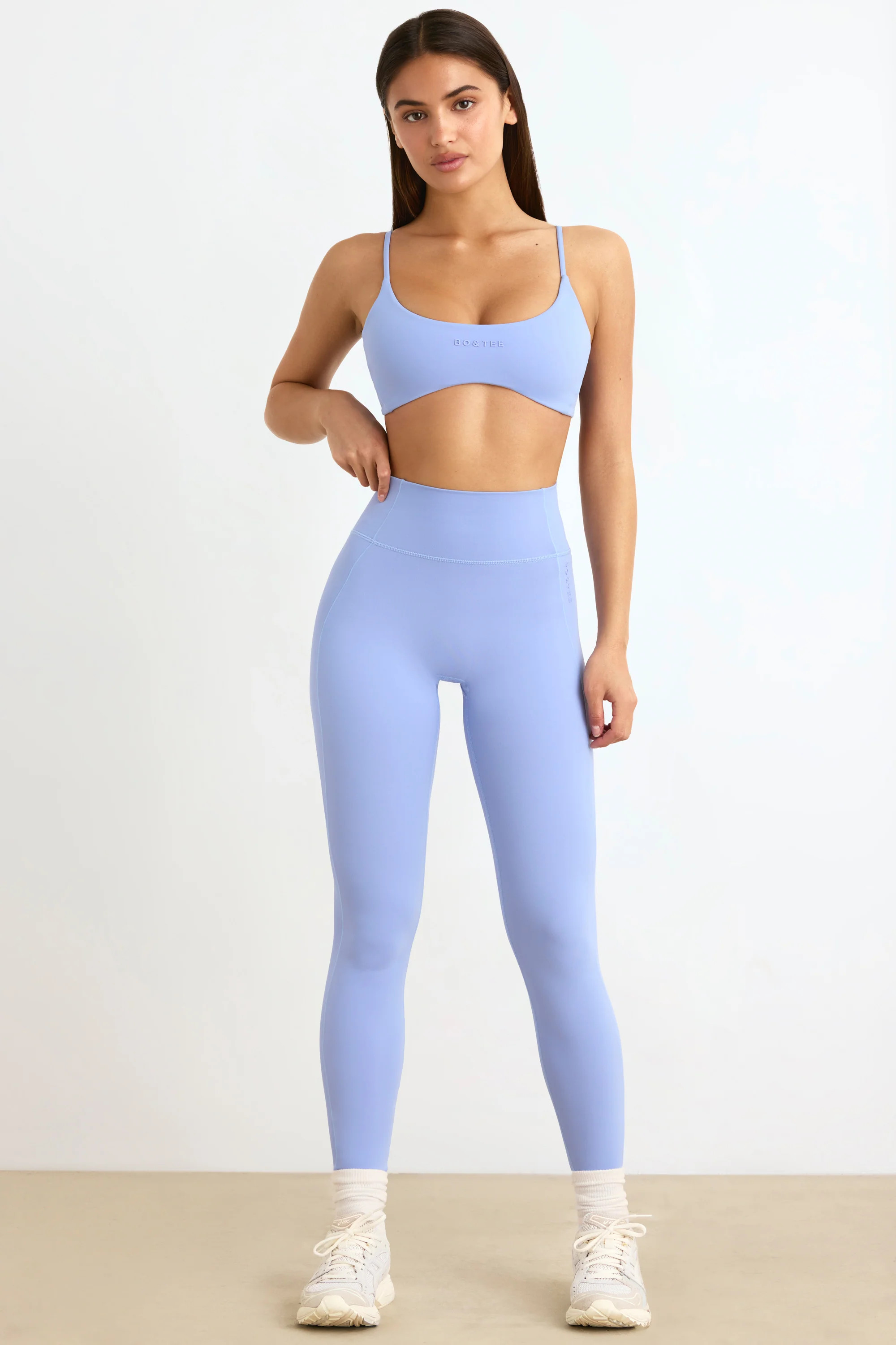 Soft Active Leggings in Lavender Blue | Oh Polly