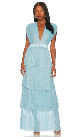 x REVOLVE Skylar Gown in Marine Blue | Revolve Clothing (Global)