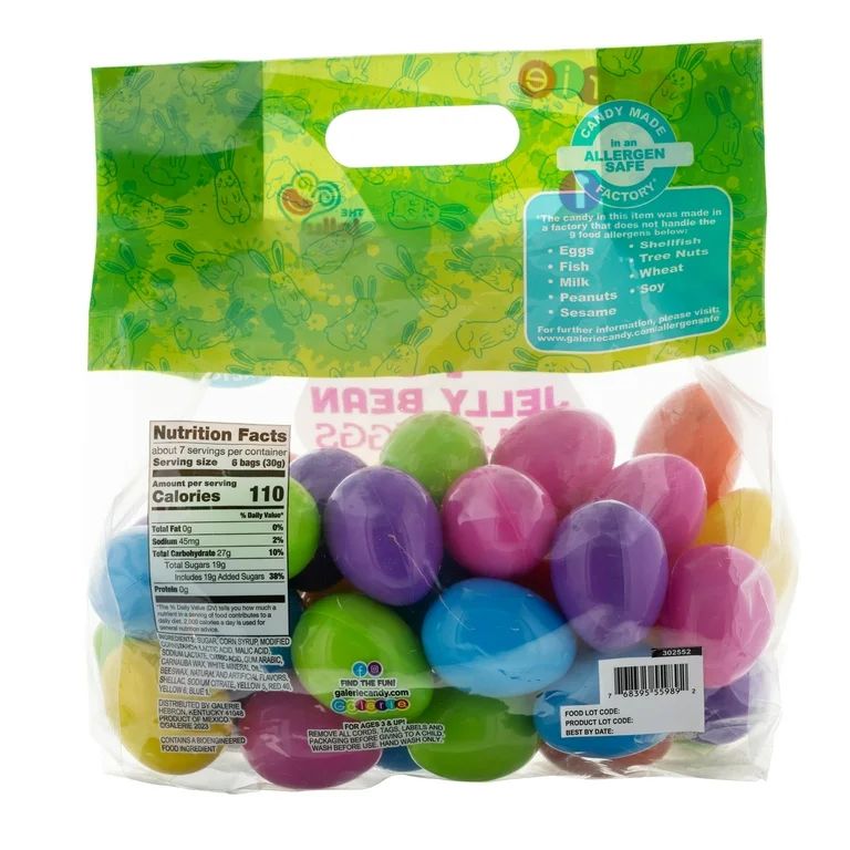 Galerie 45 Count Egg Hunt Bag with Jellybeans, 7.94 oz | Walmart (US)