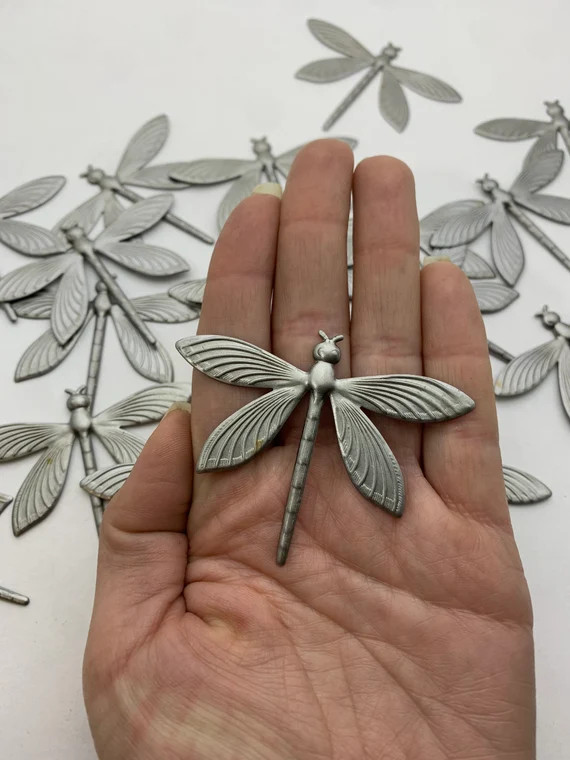 Small 3D Metal Dragonfly | Etsy | Etsy (US)