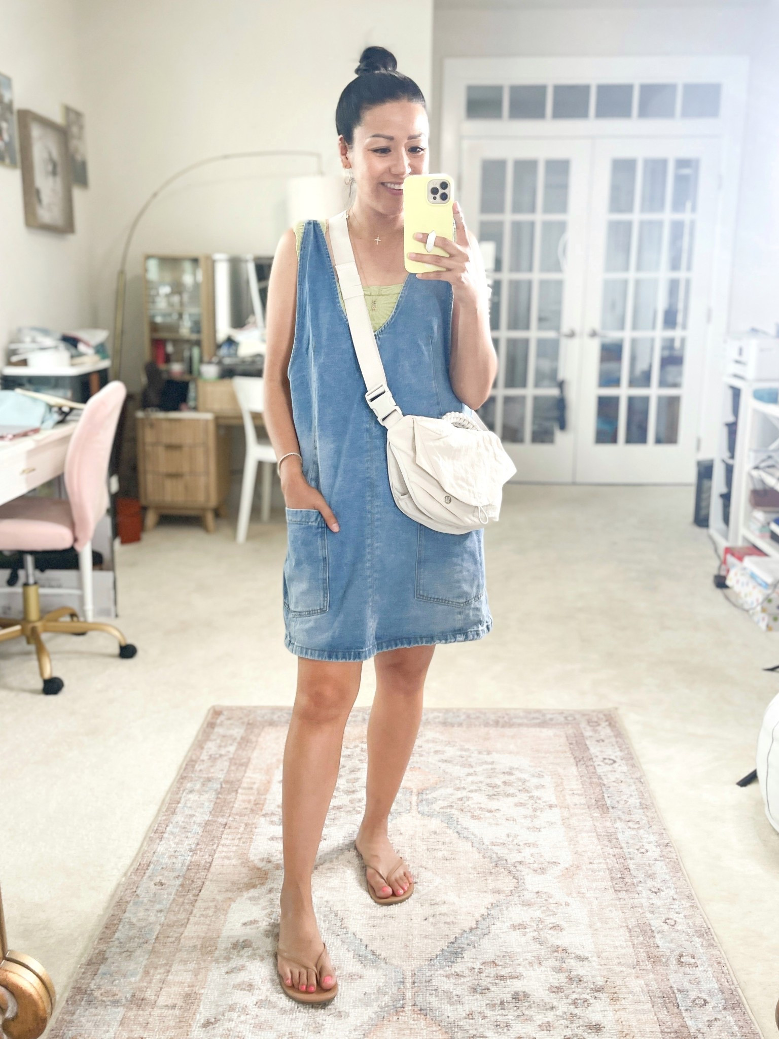 Exact dress sold out
Sized up to a medium in the tank top 
Sandals are true to size

#LTKSaleAlert #LTKFindsUnder50 #LTKOver40