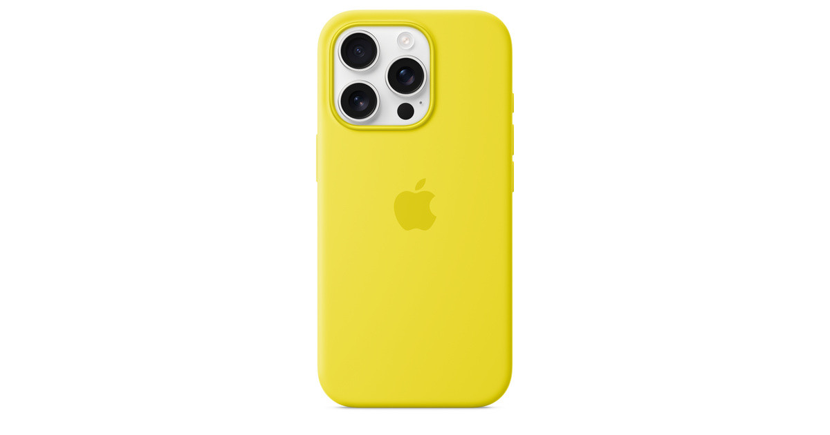 iPhone 16 Pro Silicone Case with MagSafe – Star Fruit | Apple (US)