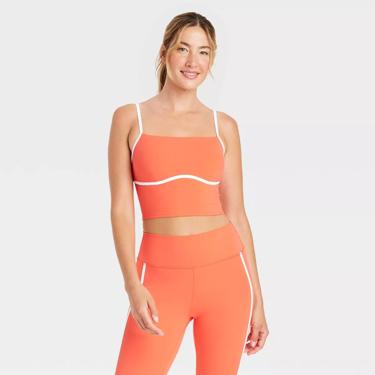 Women's Piped Cropped Tank Top - JoyLab™ | Target