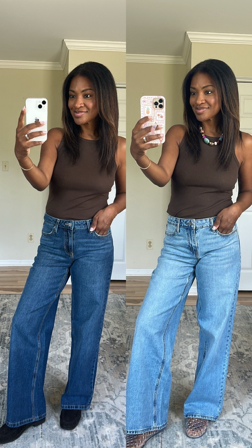 Top: Small
Jeans: 27 / Size 4
Shoes: Size 9

#LTKgrwm #LTKootd #LTKOver40