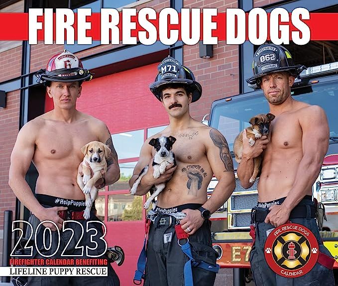 2023 Fire Rescue Dogs Calendar | Amazon (US)