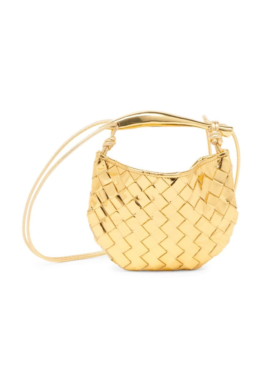 Mini Sardine Mirror Leather Top-Handle Bag | Saks Fifth Avenue