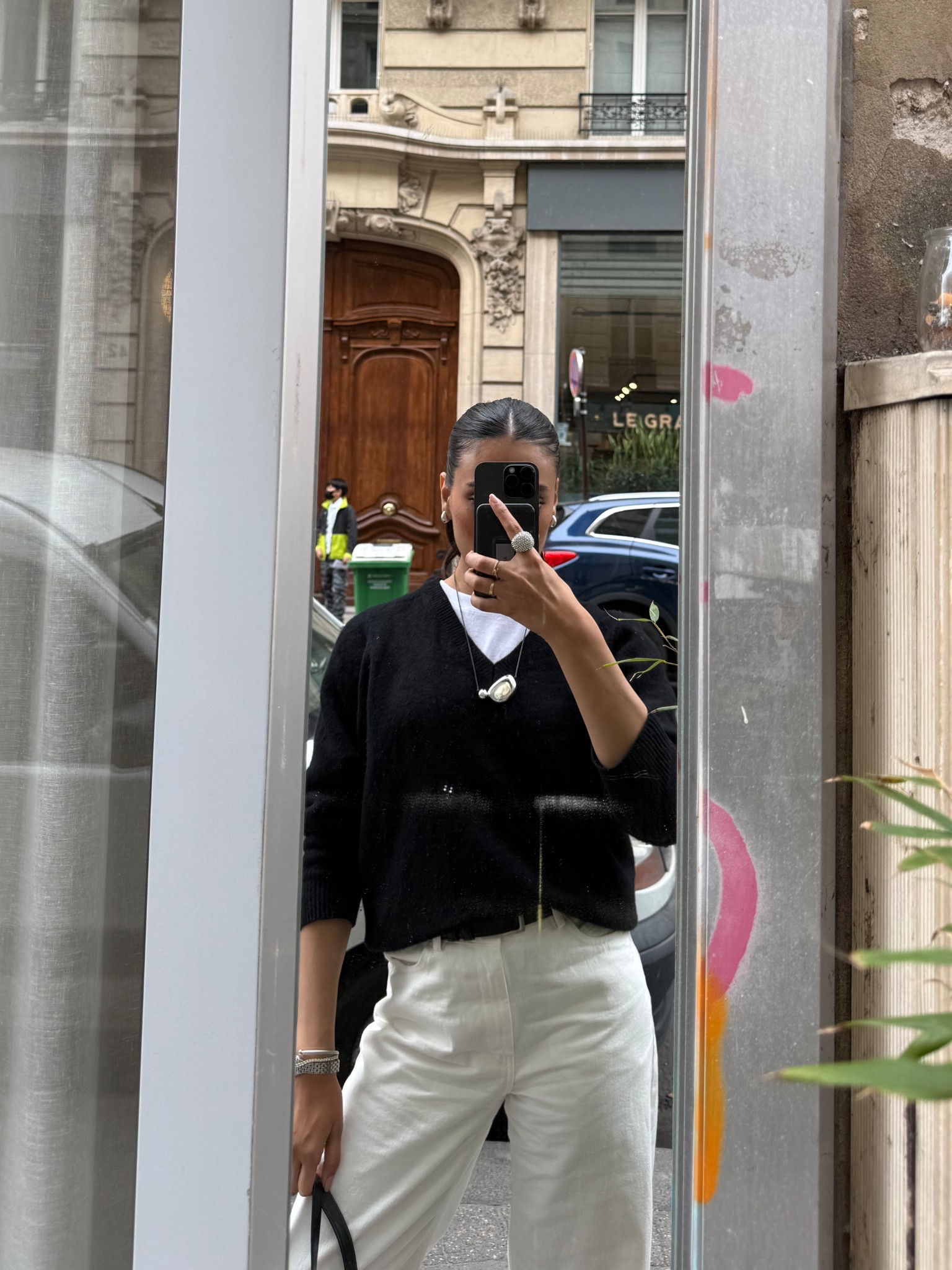 Love this to elevate a basic fit 