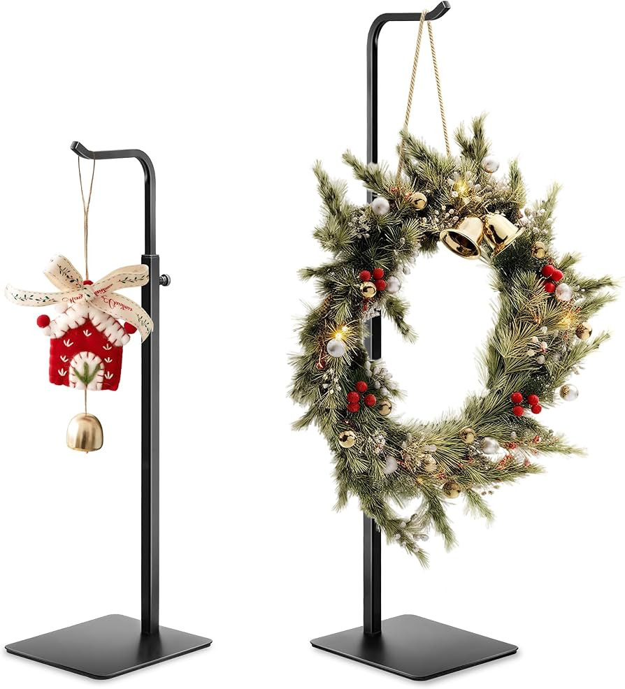 Josmimic 2 Pack Purse Holder Handbag Display Stand: Hanger Rack Showing Bags, Purses, and Wreath,... | Amazon (US)