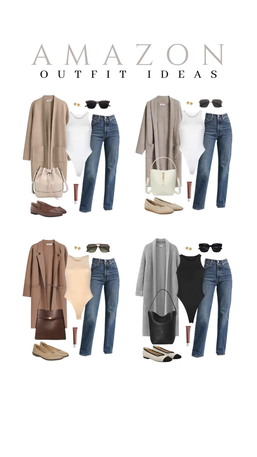 Keeping it cute and casual with this knit cardigan and high neck bodysuit for a day out with friends.
bucket bag, ballet flats, square sunglasses, summer fridays lip balm, casual outfit idea, amazon fashion, spring style, trendy look, viral fashion, affordable style, amazon favorite, top picks, best seller, spring look, transitional outfit idea

#LTKSeasonal #LTKootd #LTKU