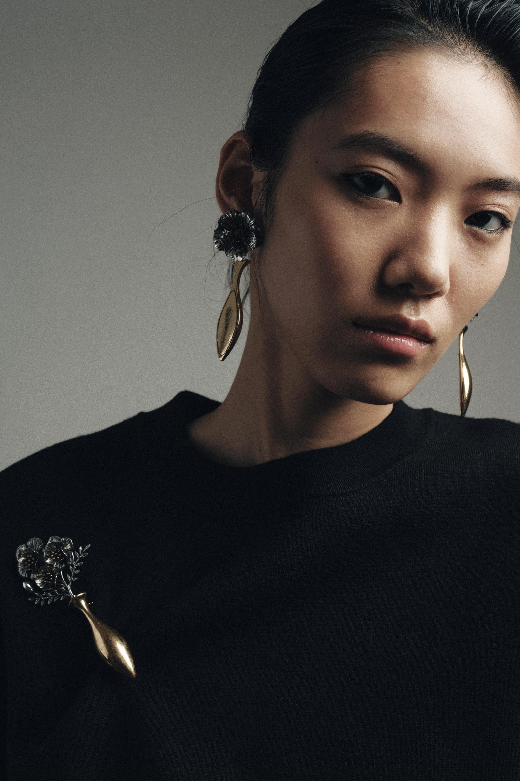 FLOWER COMBINATION BROOCH | Zara US