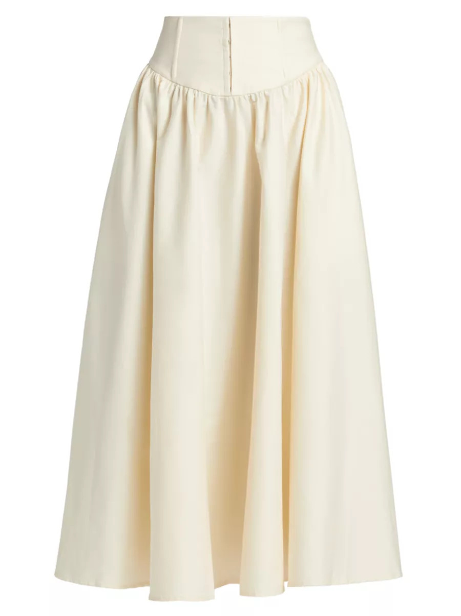 Polina Cotton Poplin Skirt | Saks Fifth Avenue