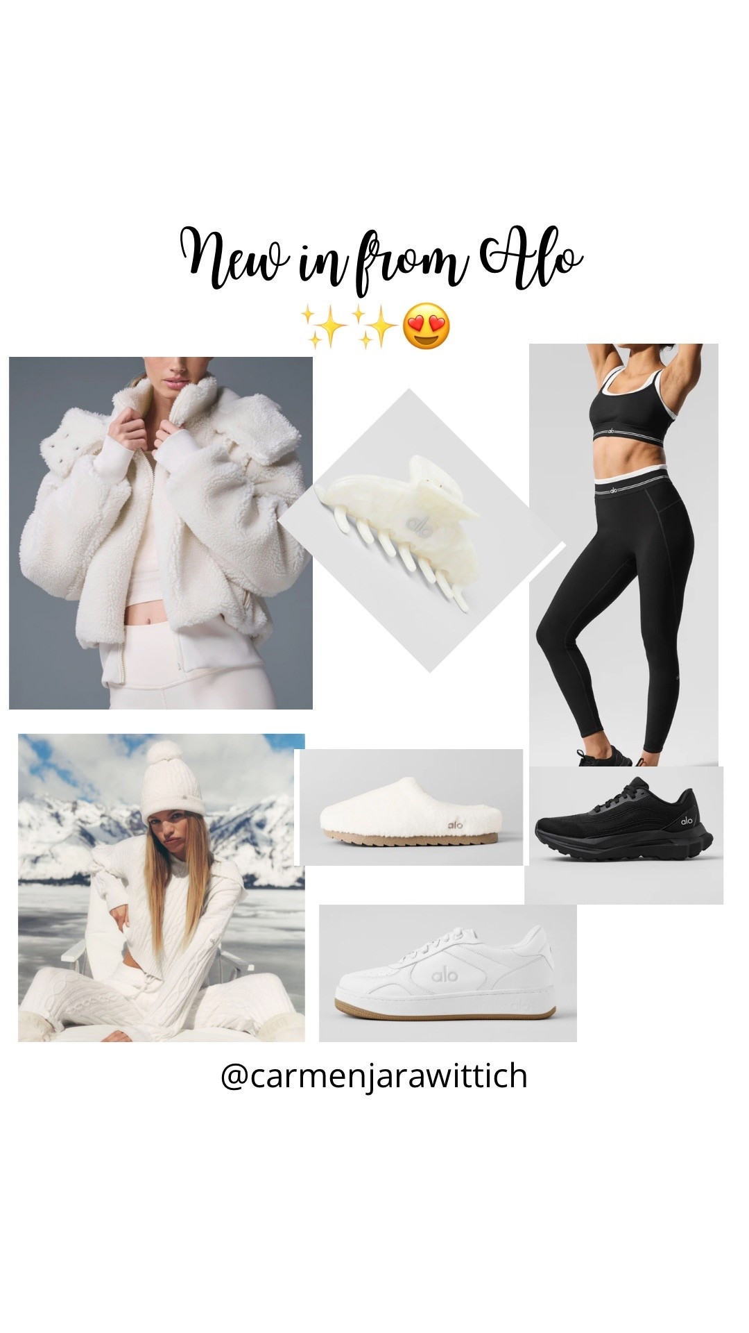 New in from Alo 😍🤍✨✨

#aloyoga #pilates #sportkleidung #sportswear #loungewear #sneakers #carmenjarawittich #ltkhome #ltkwinter

#LTKdeutschland #LTKeurope #LTKfitness