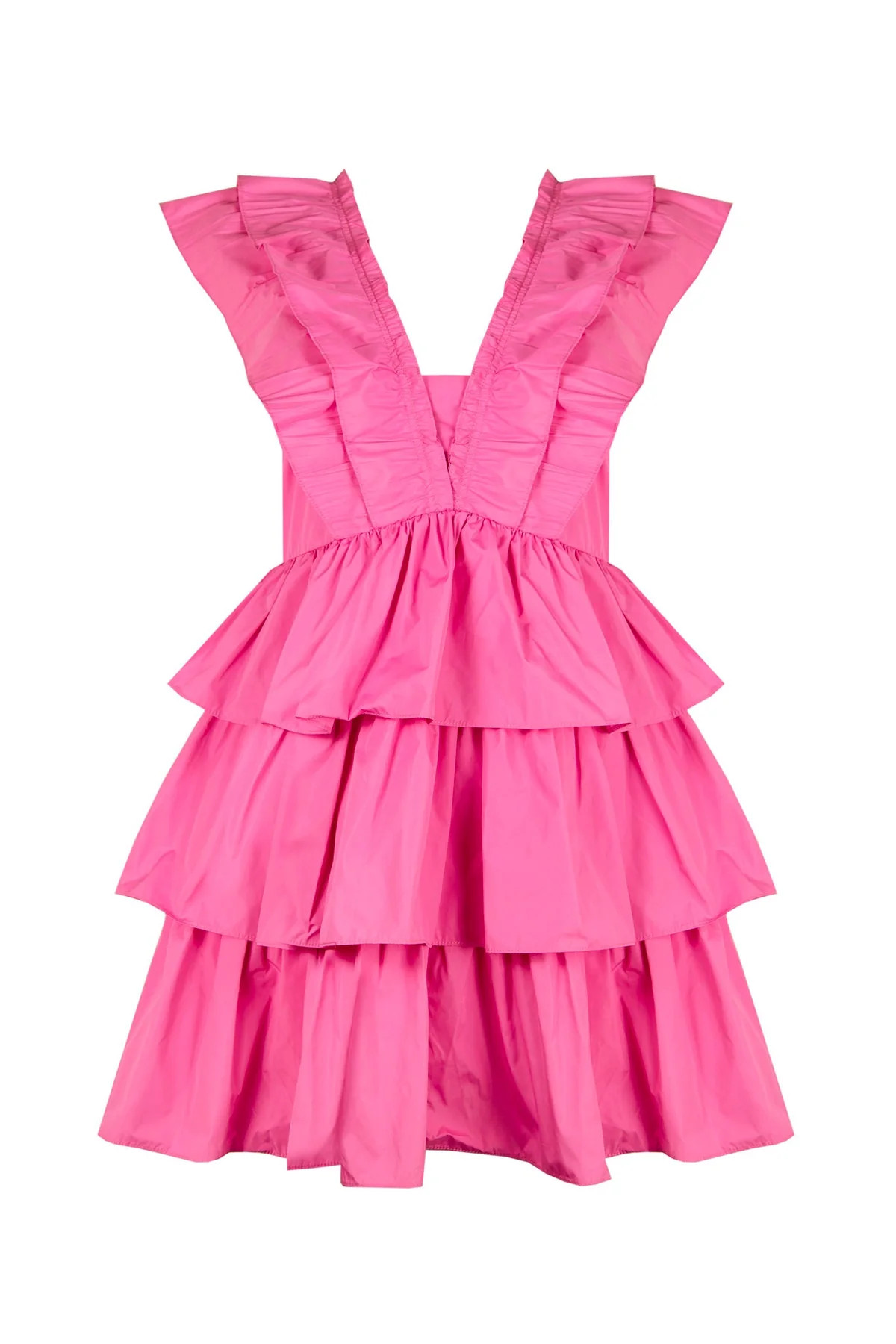 Pamela Dress in Azalea Pink | Over The Moon