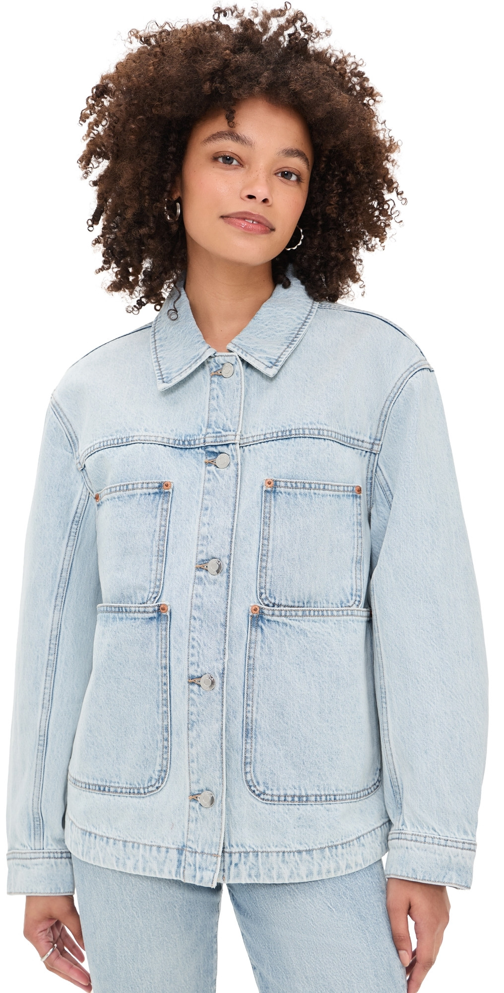 Pistola Karlee Denim Jacket Postcards XS | Shopbop