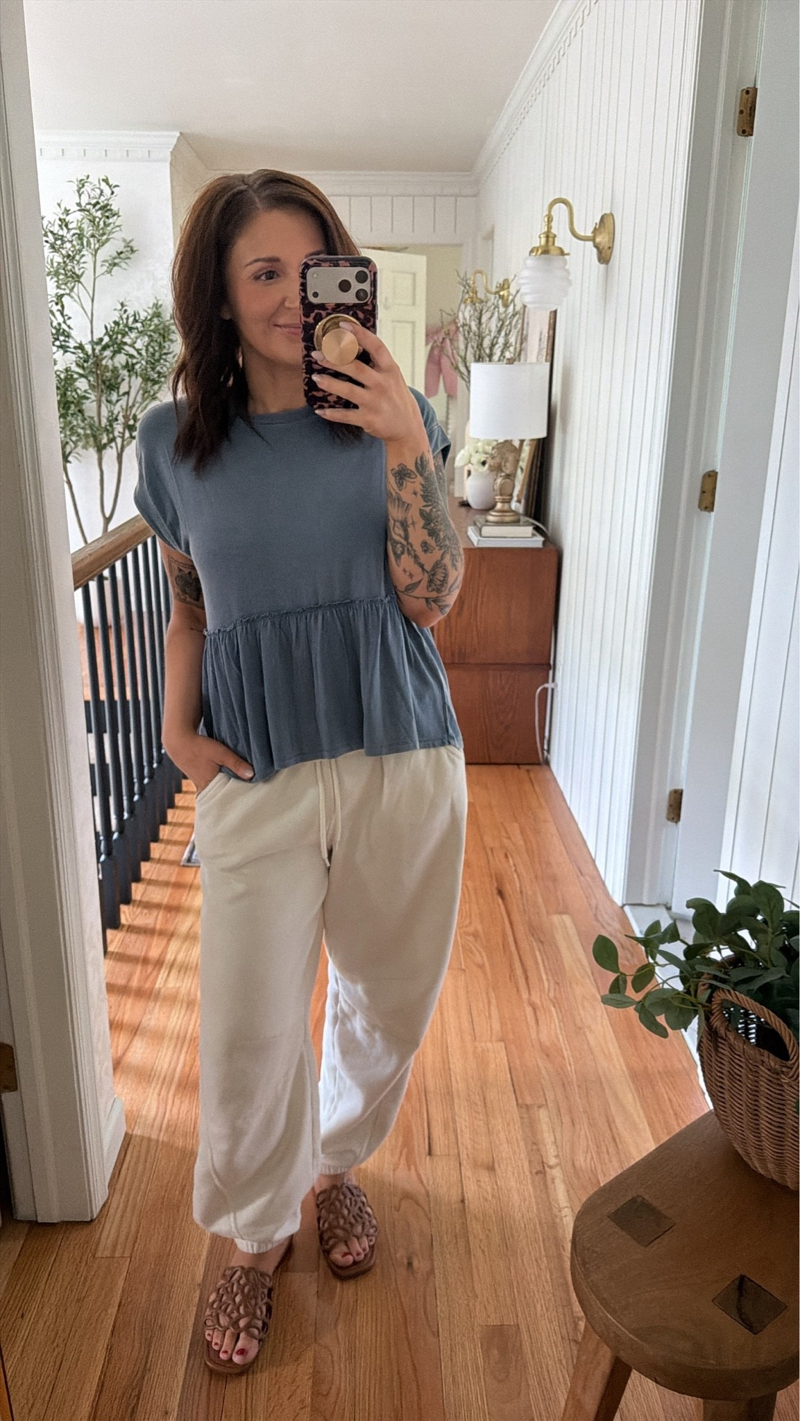 Outfit of the day!
Top and bottoms are both size Small

#LTKPetite #LTKSaleAlert #LTKootd