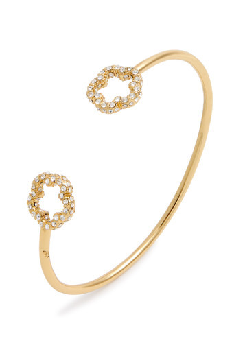 Tea Rose crystal-embellished cuff | Harvey Nichols 
