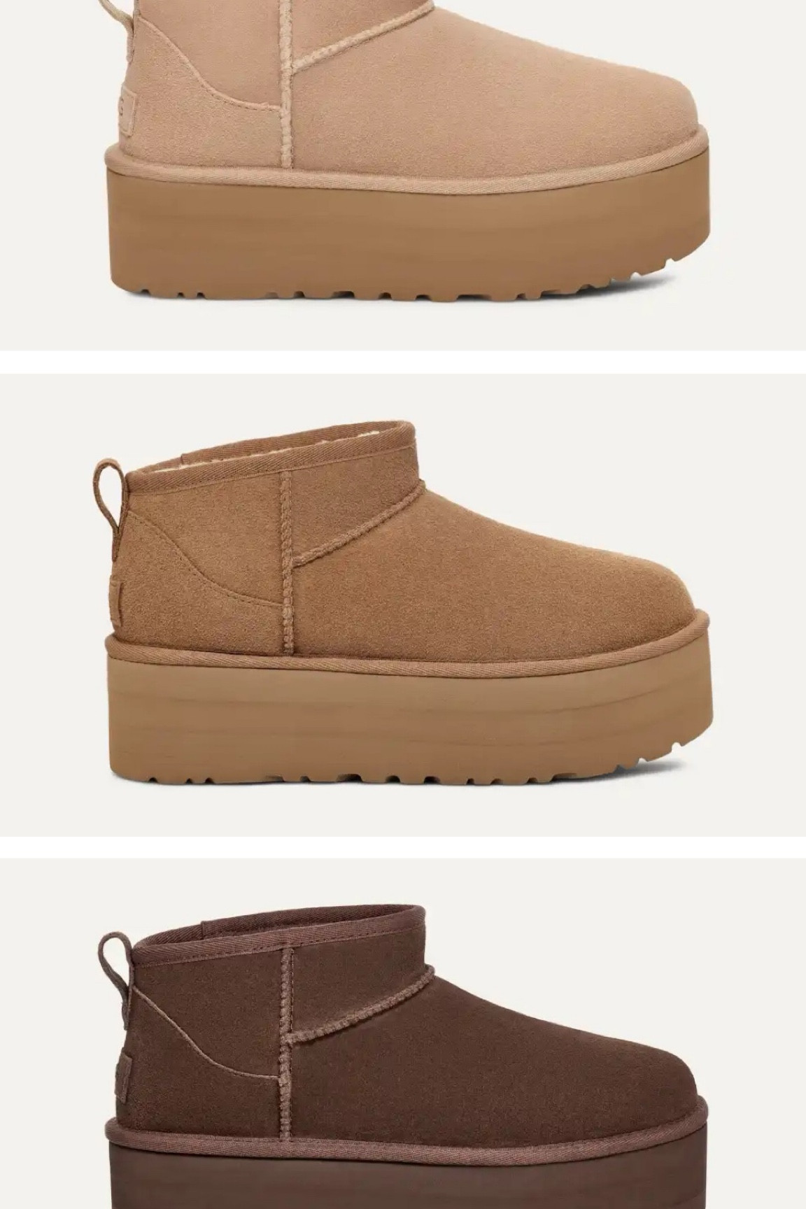 Classic ultra mini platform in STOCK
Size: 7 (fits TTS) 

#LTKShoeCrush