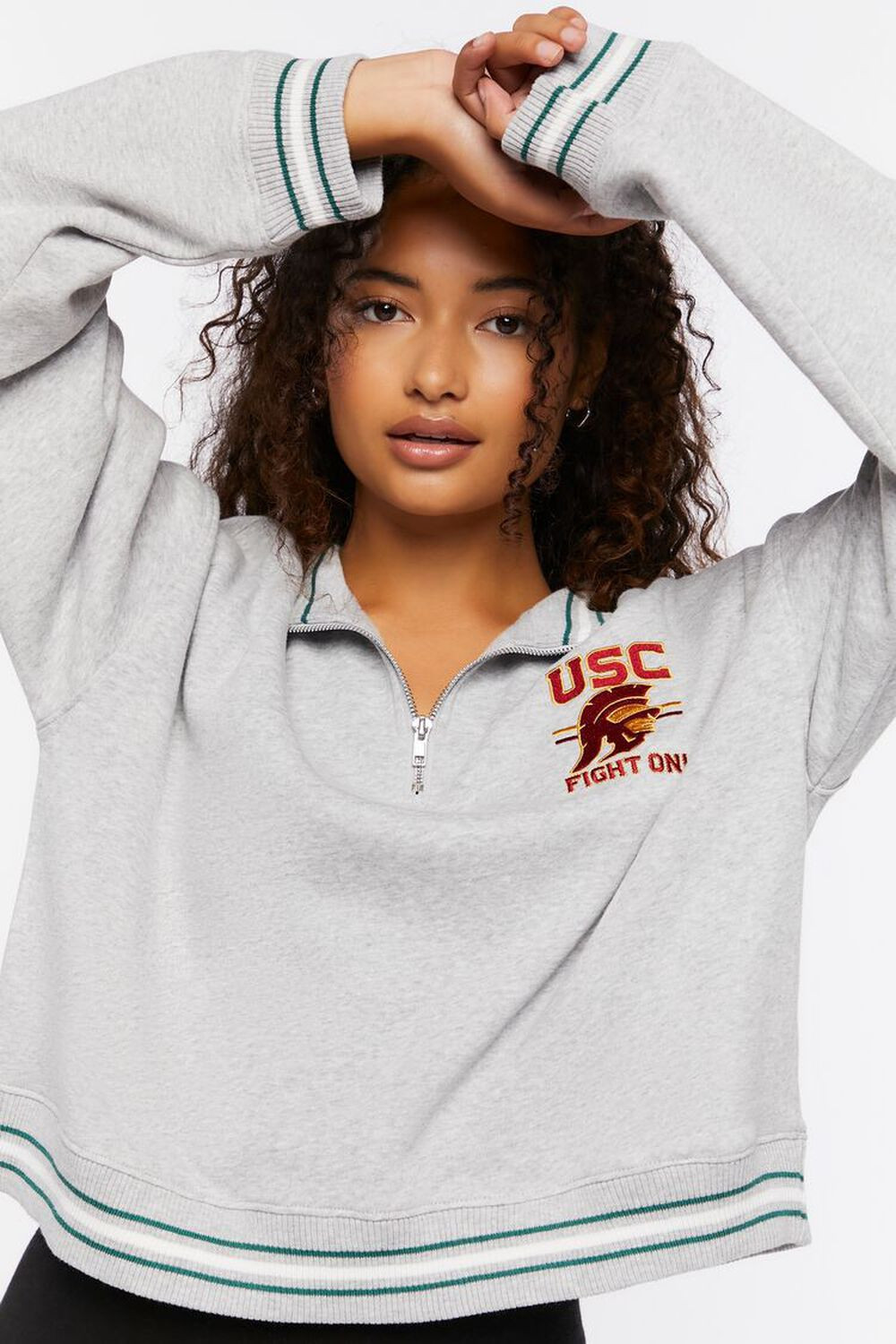 USC Graphic Half-Zip Pullover | Forever 21 (US)