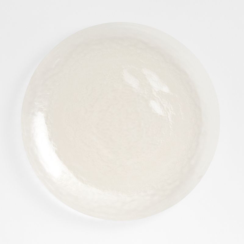 Claude Ginger Glass Dinner Plate + Reviews | Crate & Barrel | Crate & Barrel