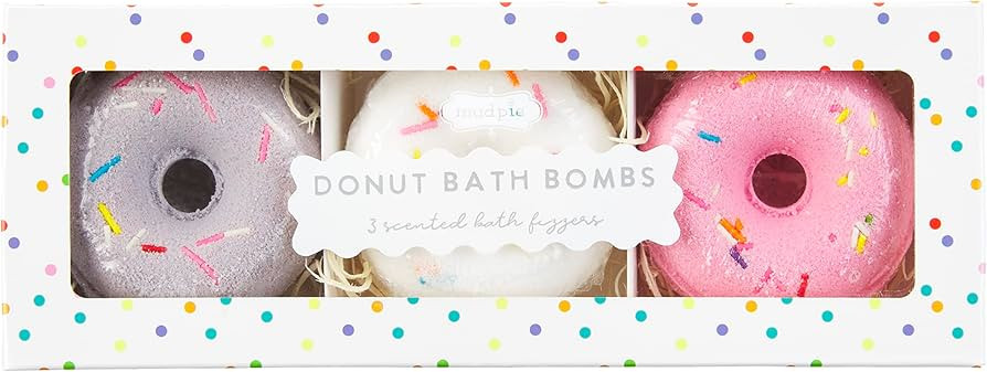 Mud Pie Donut Bath Bombs | Amazon (US)