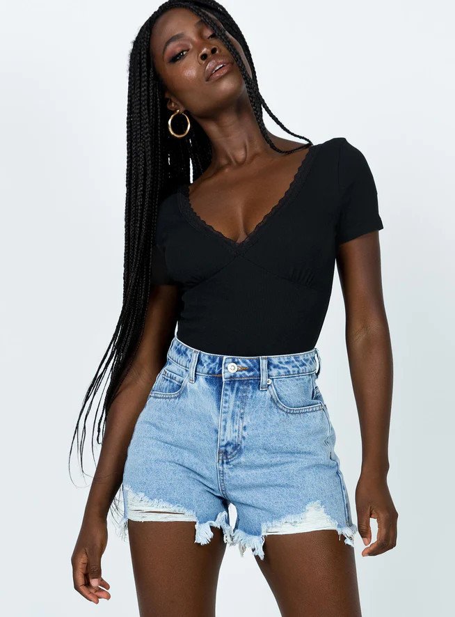 Anne Denim Shorts | Princess Polly US