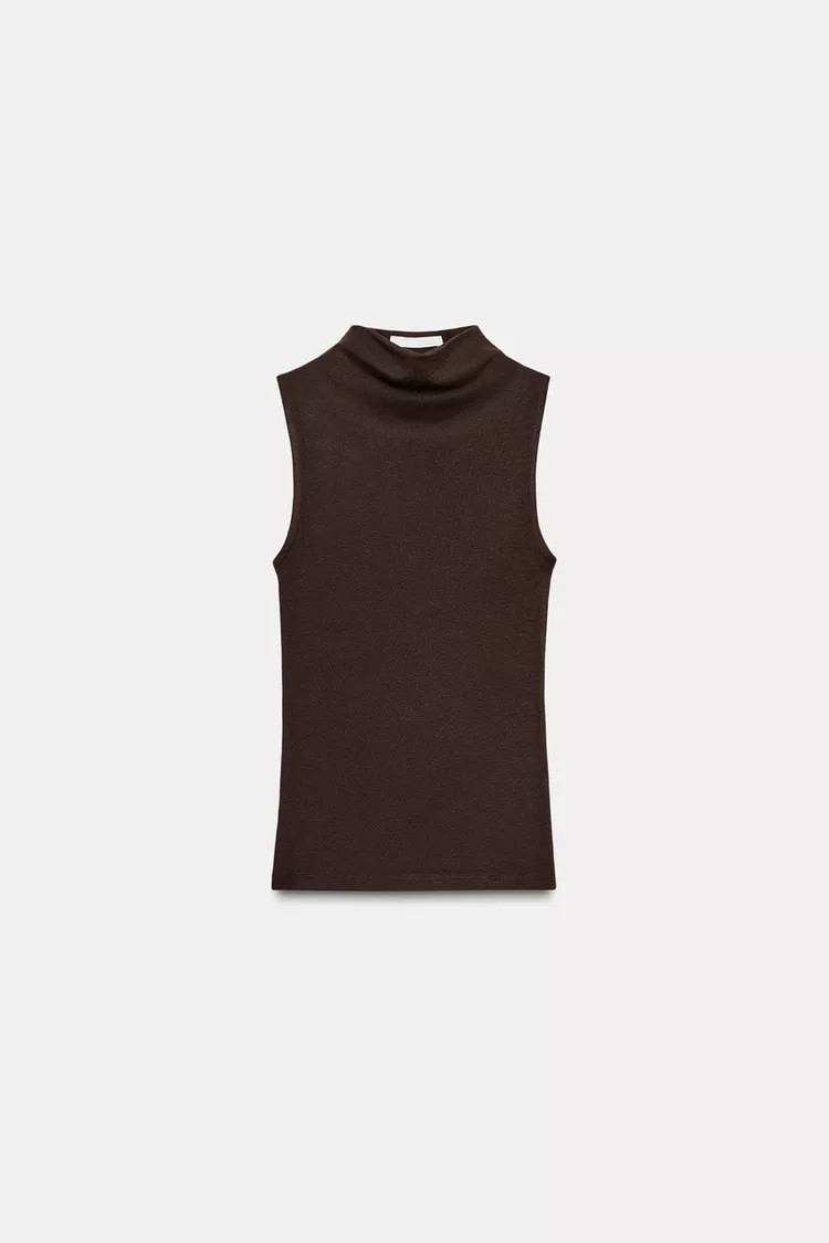 ÄRMELLOSES TOP | Zara US