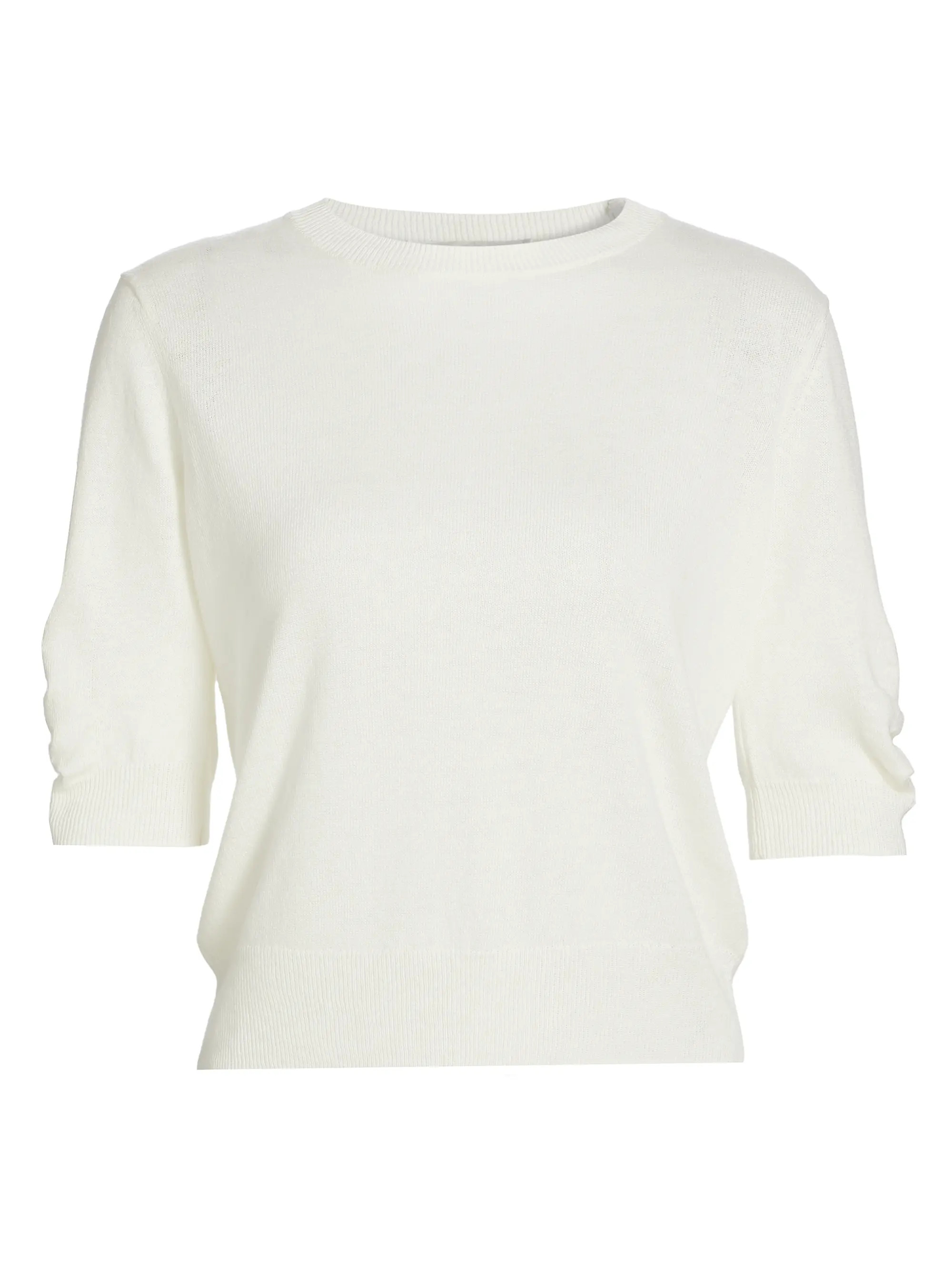 Gathered Sleeve Sweater | Saks Fifth Avenue