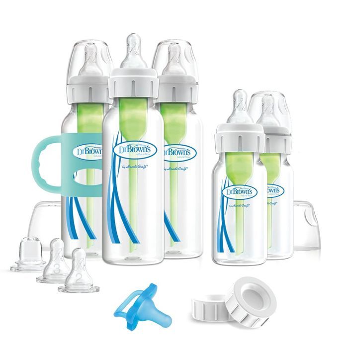 Dr. Brown&#39;s Options+ Anti-Colic Baby Bottle Essentials Gift Set - 0-6 Months | Target